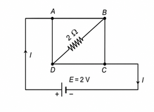 Square loop Wheatstone bridge circuit